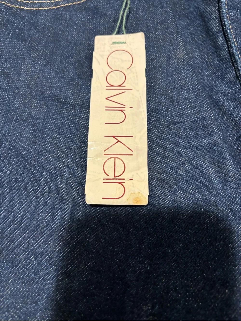 Calvin Klein Western Vintage Deadstock Women Cigarette Leg cut- BNWT Made in USA